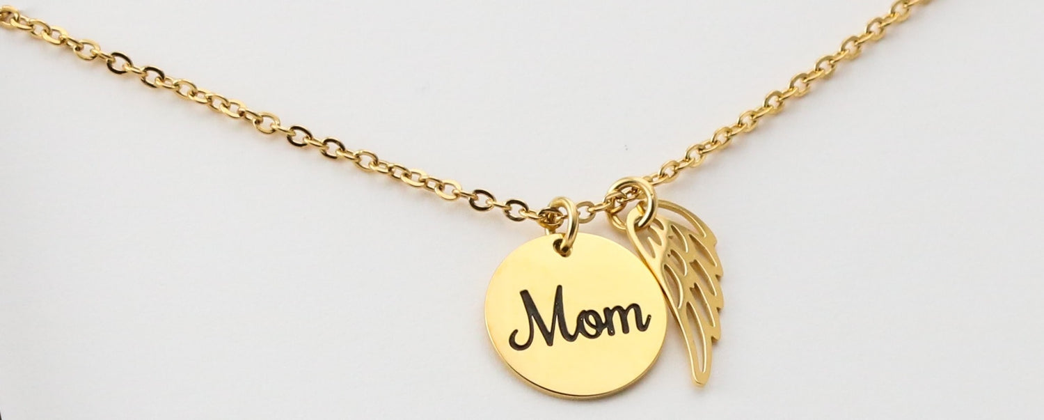 Angel Wing Remembrance Necklace