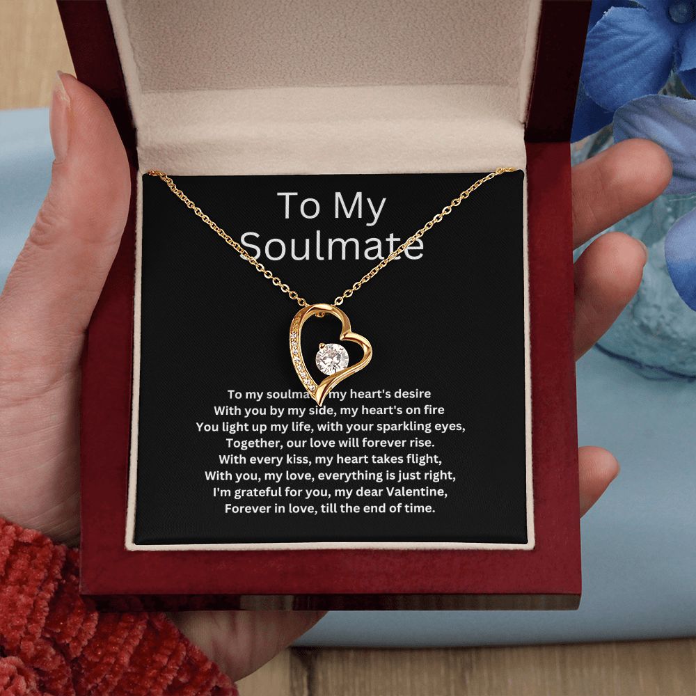 To My Soulmate - Heart Necklace