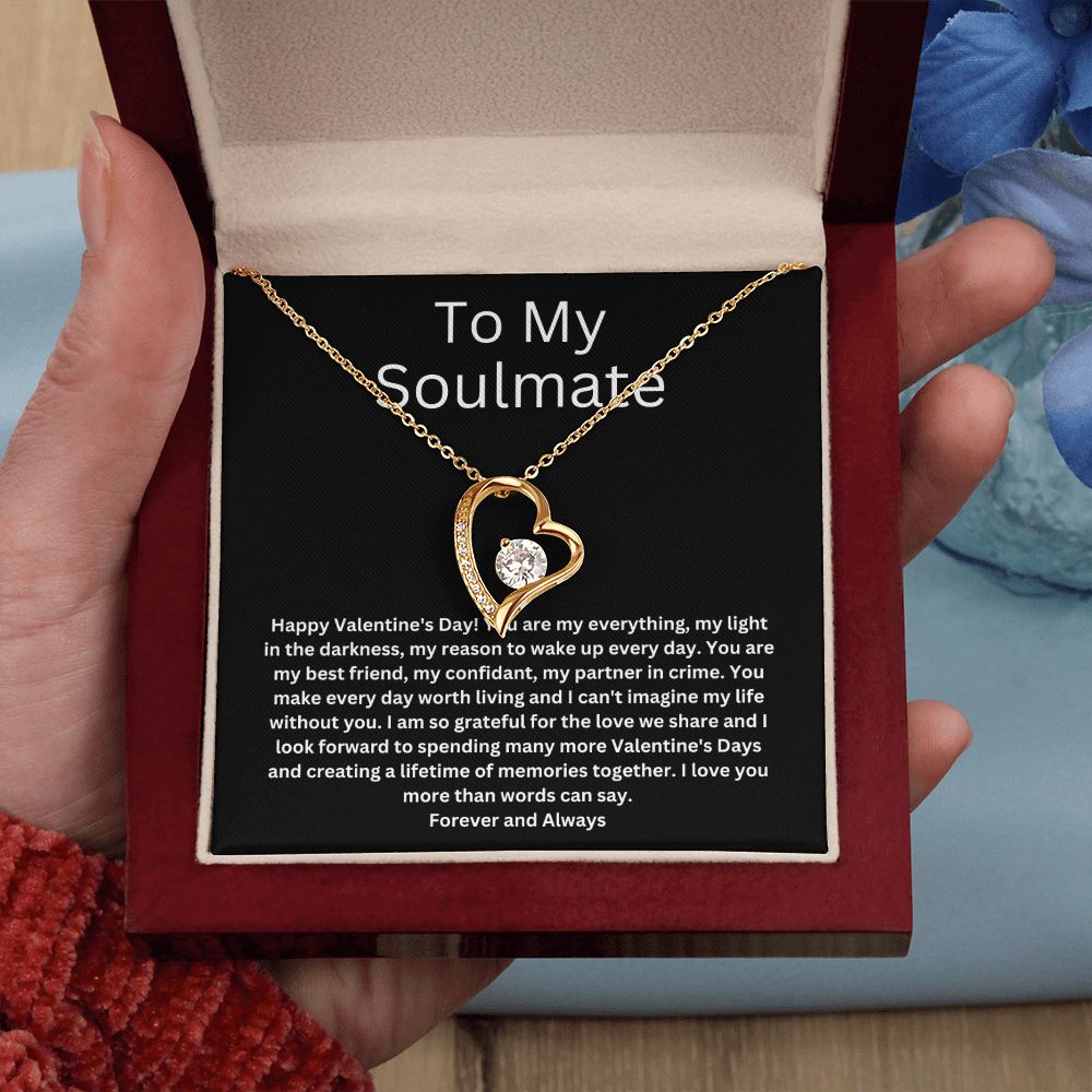 To My Soulmate - Heart Necklace