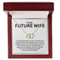 Everlasting Love Solid Gold Necklace with real diamonds