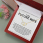 Everlasting Love Solid Gold Necklace with real diamonds
