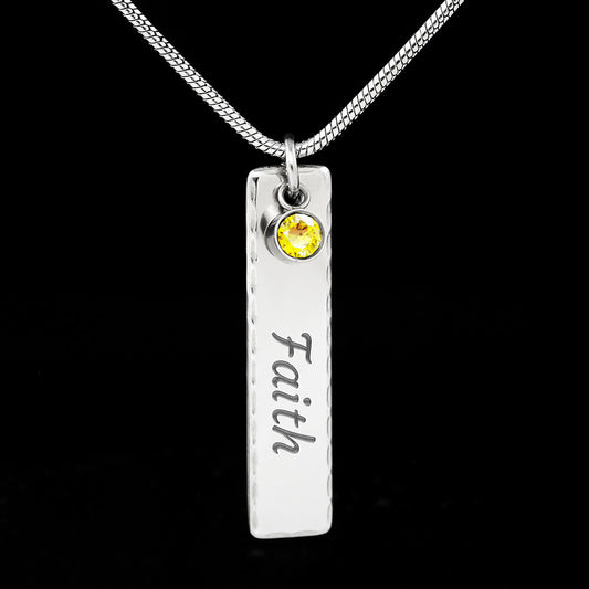 Custom Birthstone Necklace