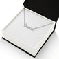Delicate Name Necklace - Gold or Silver Name Necklace, with optional luxury box with LED light