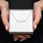 Delicate Name Necklace - Gold or Silver Name Necklace, with optional luxury box with LED light