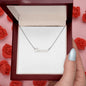 Delicate Name Necklace - Gold or Silver Name Necklace, with optional luxury box with LED light