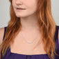 Delicate Name Necklace - Gold or Silver Name Necklace, with optional luxury box with LED light