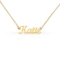Delicate Name Necklace - Gold or Silver Name Necklace, with optional luxury box with LED light