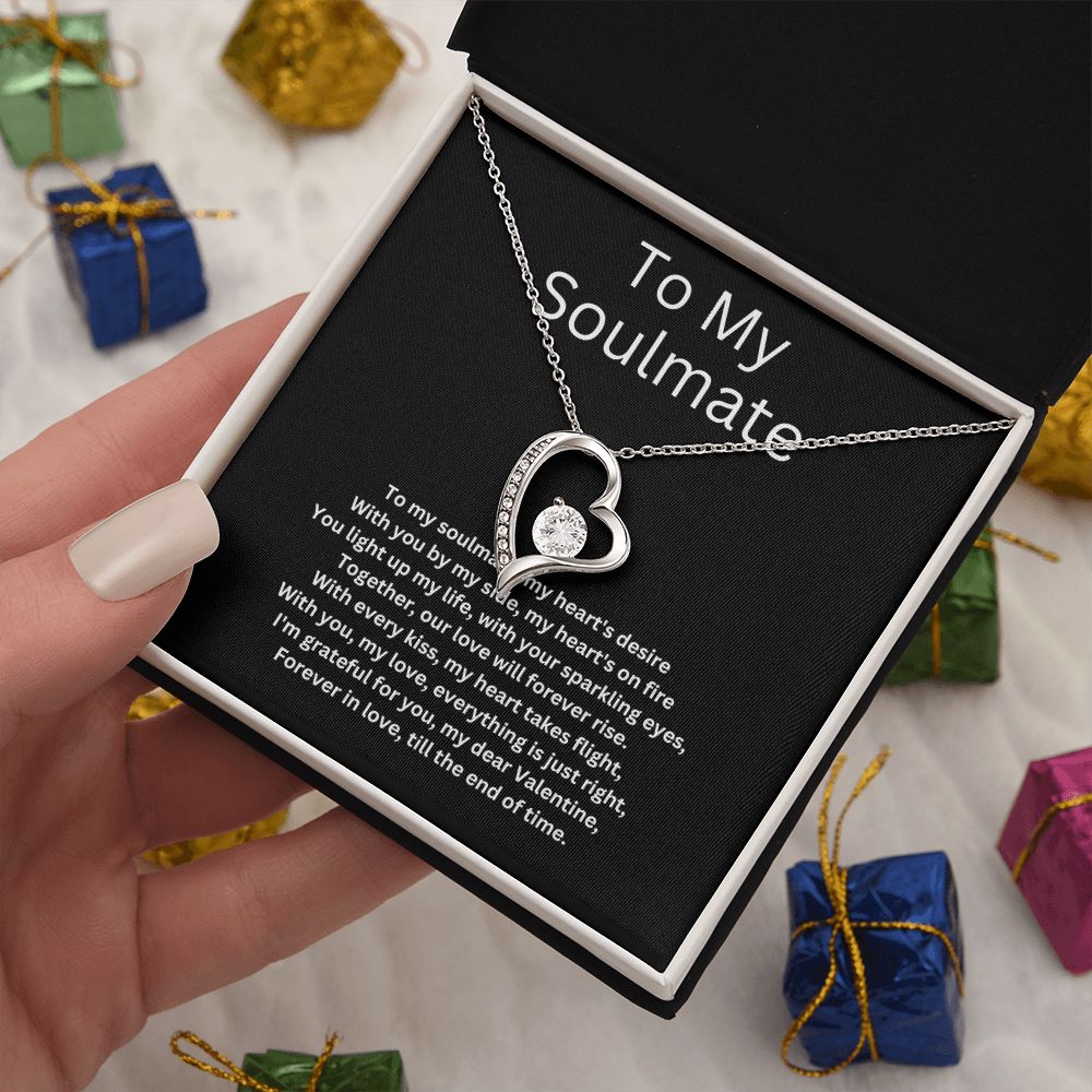 To My Soulmate - Heart Necklace