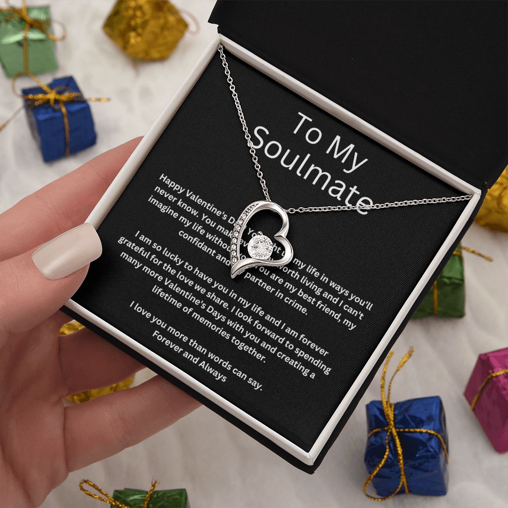 To My Soulmate - Heart Necklace