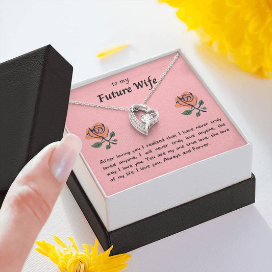 To My Future Wife - After Loving You - Necklace and Card