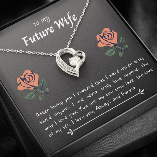 To My Future Wife - After Loving You - Necklace and Card