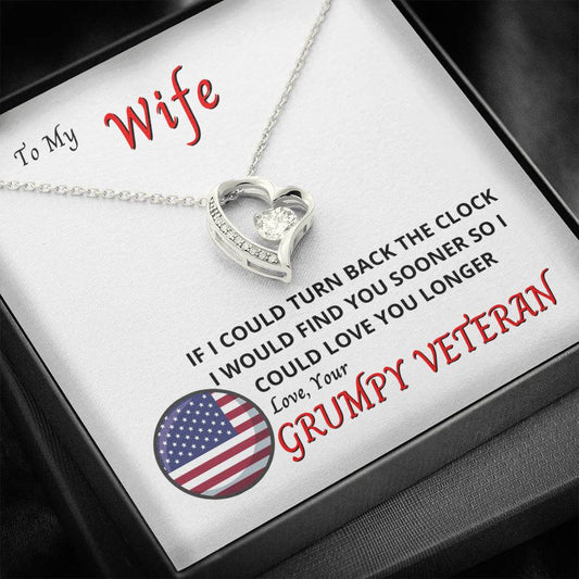 To My Wife - Find You Sooner - Necklace and Card