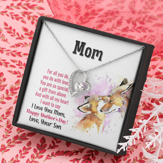Mother's Day Heart Necklace