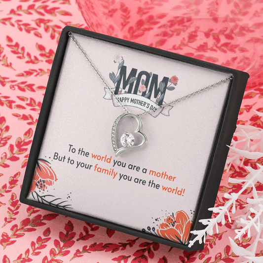 Mother's Day Heart Necklace