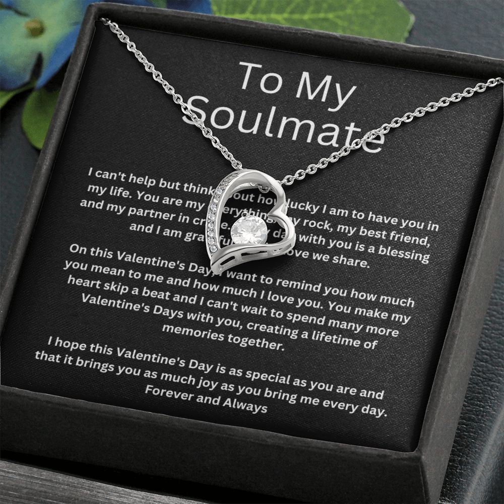 To My Soulmate - Heart Necklace