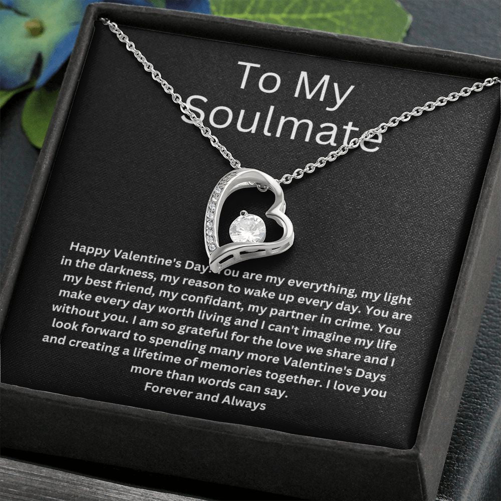 To My Soulmate - Heart Necklace