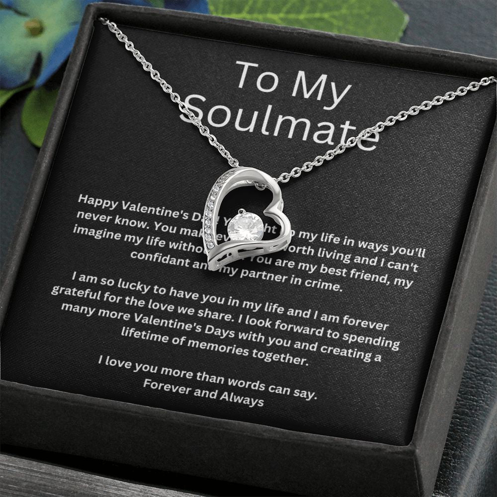 To My Soulmate - Heart Necklace