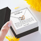 To My Daughter - I Pray You Will Always Be Safe - Necklace and Card