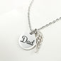 Angel Wing Remembrance Necklace