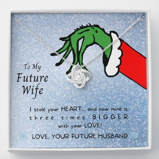 To My Future Wife - I stole your heart, Necklace and Card
