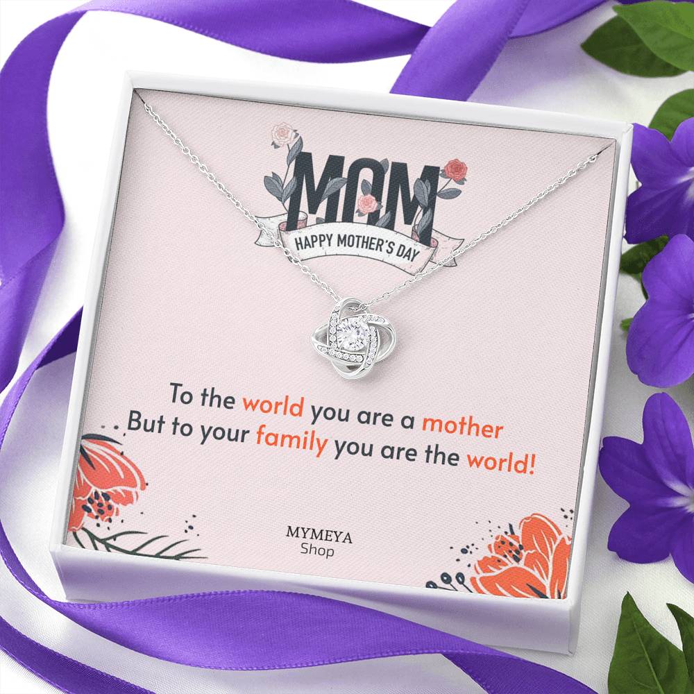 Happy Mother's Day - Necklace and Card