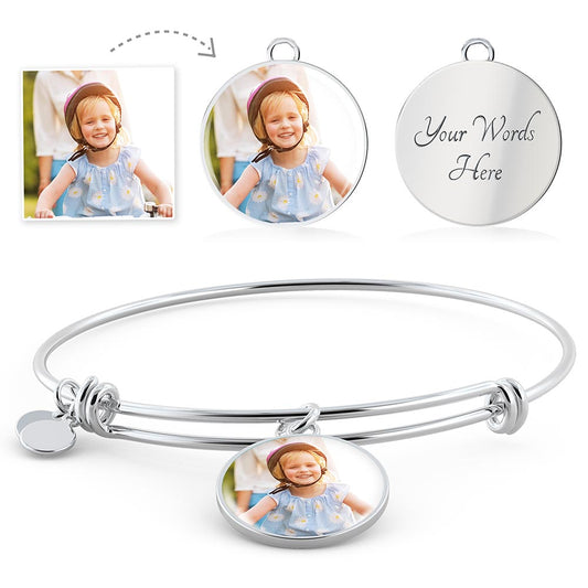 Circle Picture Bangle