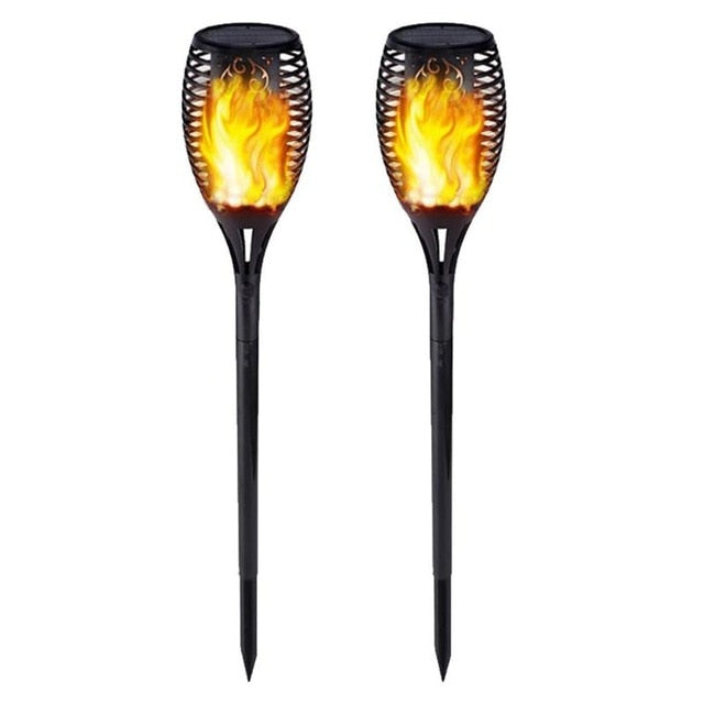 Outdoor Solar Flame Light Torch