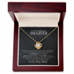 (Selling Fast) To My Daughter – “Love You More Than You'll Ever Know” – Forever Love Necklace from Mom