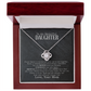 (Selling Fast) To My Daughter – “Love You More Than You'll Ever Know” – Forever Love Necklace from Mom
