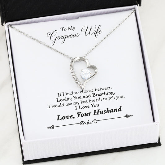Husband To Wife- Forever Love Necklace