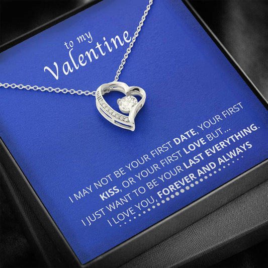 To My Valentine- Last Everything - Necklace and Card