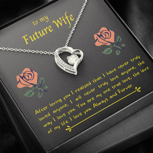 To My Future Wife - After Loving You - Necklace and Card