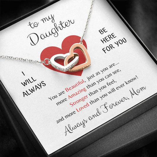 (Almost Sold Out) Daughter(s) Always There for you Necklace