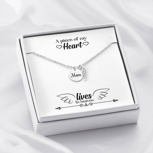 Angel Wing Remembrance Necklace