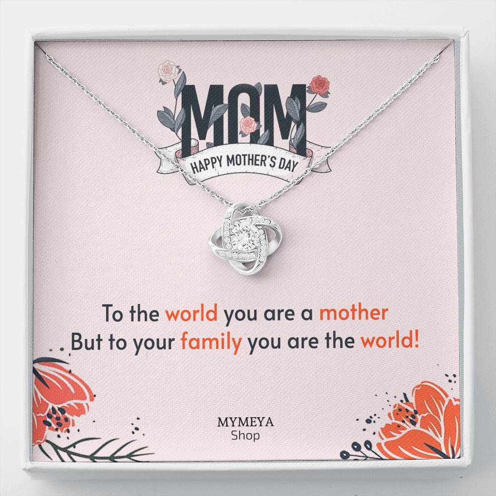 Happy Mother's Day - Necklace and Card