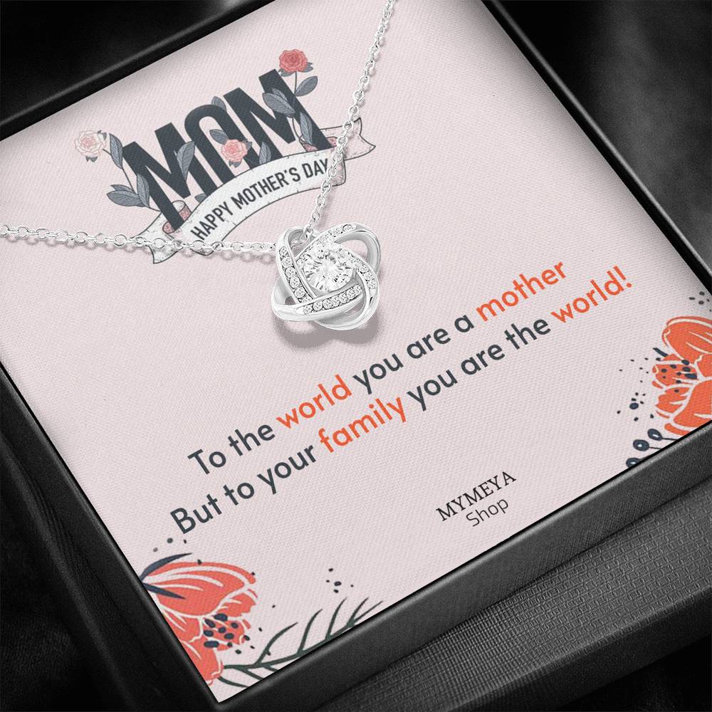 Happy Mother's Day - Necklace and Card