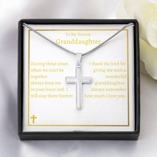 To My Dearest Granddaughter - Necklace and Card