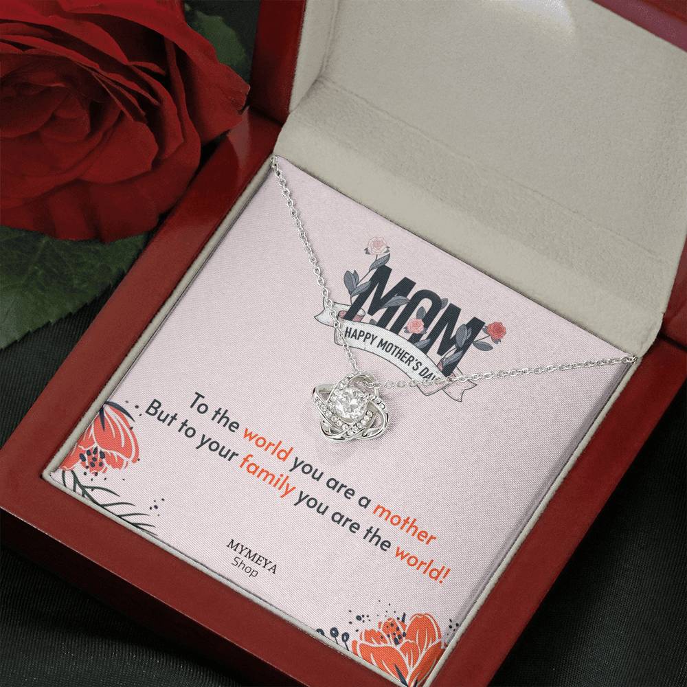 Happy Mother's Day - Necklace and Card