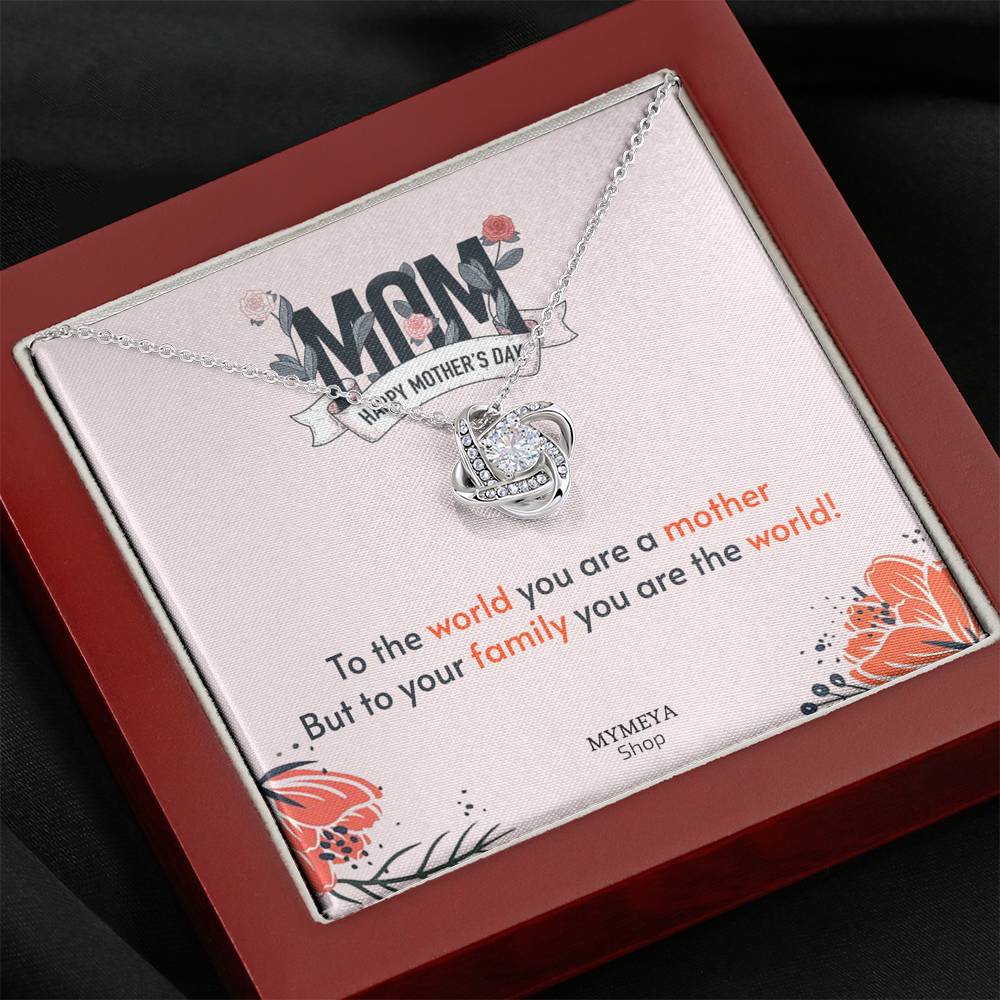 Happy Mother's Day - Necklace and Card